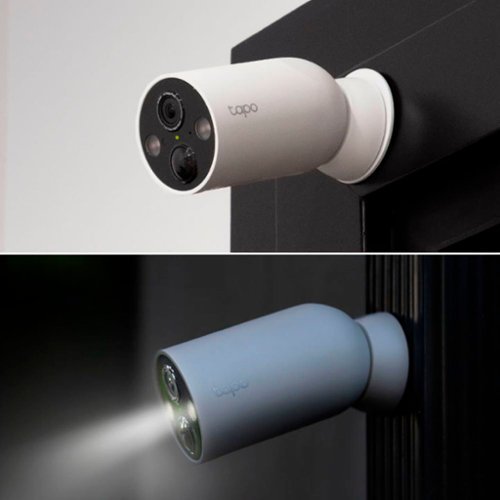 TP-Link Tapo Wire-Free Indoor/Outdoor Cameras with up to 300 days of Battery Life and Magnetic Base (4-Pack) - No Monthly Fees - White GLOBAL SHIPPING