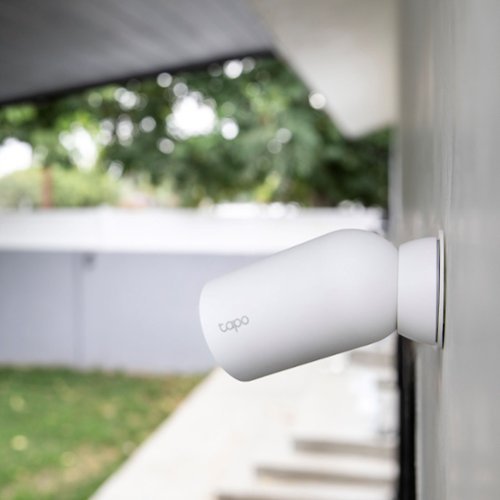 TP-Link Tapo Wire-Free Indoor/Outdoor Cameras with up to 300 days of Battery Life and Magnetic Base (4-Pack) - No Monthly Fees - White BUY IN UAE