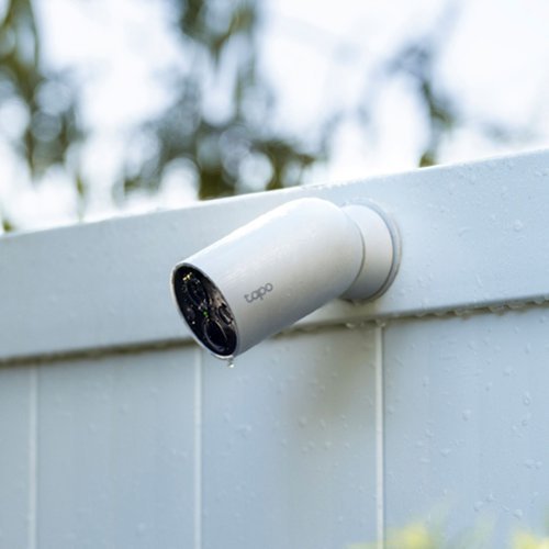 TP-Link Tapo Wire-Free Indoor/Outdoor Cameras with up to 300 days of Battery Life and Magnetic Base (4-Pack) - No Monthly Fees - White BUY IN QATAR