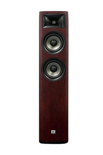 JBL - Studio 680 Dual 6.5" 2.5-Way Compression Driver Floorstanding Loud Speaker (Each) - Wood