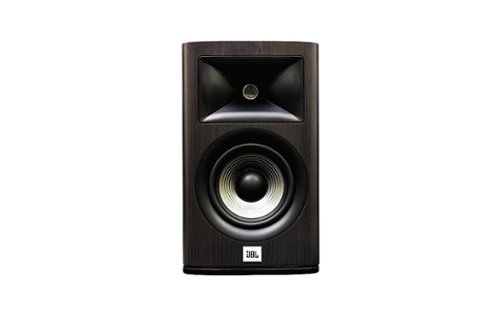 JBL - Studio 630 6.5" 2-Way Compression Driver Bookshelf Loud Speaker (Pair) - Dark Wood