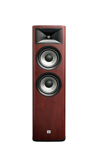 JBL - Studio 690 Dual 8" 2.5-Way Compression Driver Floorstanding Loud Speaker (Each) - Wood