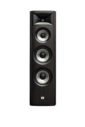 

JBL - Studio 698 Dual 8" Woofer 6" Mid 3-Way Compression Driver Floorstanding Loud Speaker (Each) - Dark Wood