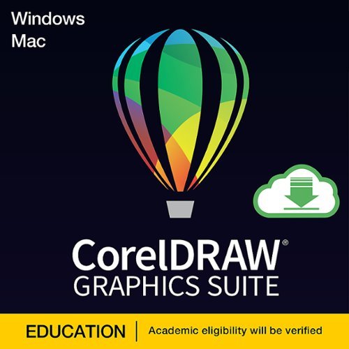 Corel - CorelDraw Graphics Suite 2023 Education Edition (1-User) - Windows, Mac OS [Digital]