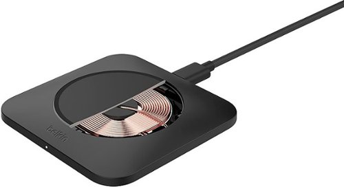 Belkin BOOST↑CHARGE Pro 15W Universal Easy Align Wireless Pad, Fast Charger for Apple iPhone, Samsung, AirPods, and More - Black WORLDWIDE DELIVERY