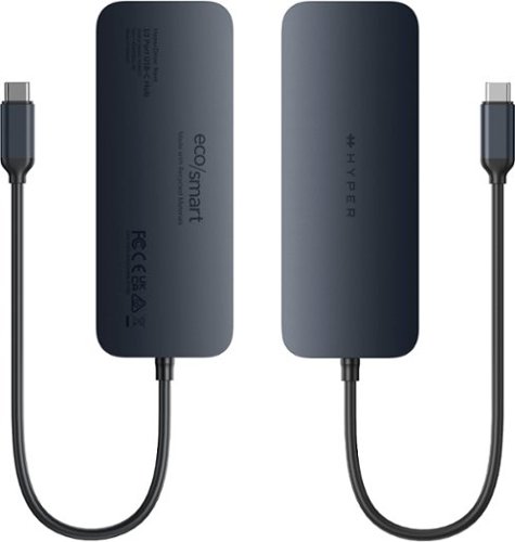 Hyper Drive Next​ 10 Port USB-C Hub, 4K HDMI, Ethernet, 2 USB-C, 2 USB-A, microSD/SD, travel dock for MacBook/PC - Midnight Blue WORLDWIDE DELIVERY