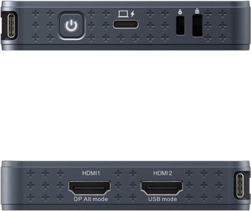 Hyper Drive Next 10 Port USB-C Dock, dual 4K HDMI, Ethernet, 1 USB-C, 2 USB-A, SD, for MacBook and Windows PC - Midnight Blue GLOBAL SHIPPING