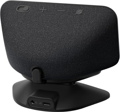Amazon Echo Show 5 (3rd Gen) Adjustable Stand with USB-C Charging Port (Echo Show not included - Accessory Stand Only) - Charcoal GLOBAL SHIPPING