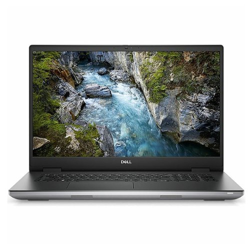 Dell - Precision 7000 17.3" Laptop - Intel Core i7 with 32GB Memory - 512 GB SSD - Aluminum Titan Gray