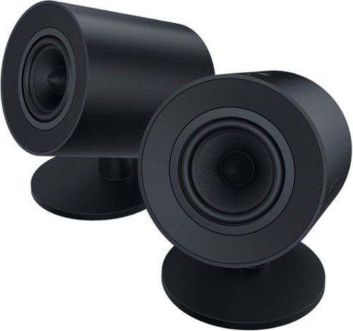 Razer - Nommo V2 X Full-Range 2.0 PC Gaming Speakers (2 Piece) - Black