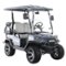 GoTrax - GUIDE4 Electric Golf Cart w/43 mi Max Range & 25 mph Max Speed - Gray-Front_Standard