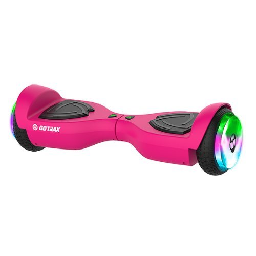 Photos - Hoverboard / E-Unicycle Drift GoTrax -  Hoverboard w/3.1 mi Max Range & w/6.2 mph Max Speed - Pink 