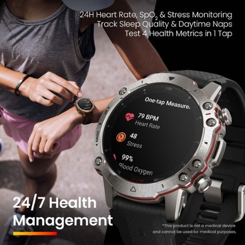 Amazfit Falcon Smartwatch 32mm Titanium - Black BUY IN GERMANY