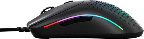 Glorious Model O 2 Lightweight Wired Optical Gaming Mouse with BAMF 2.0 Sensor - Wired - Matte Black WORLDWIDE DELIVERY