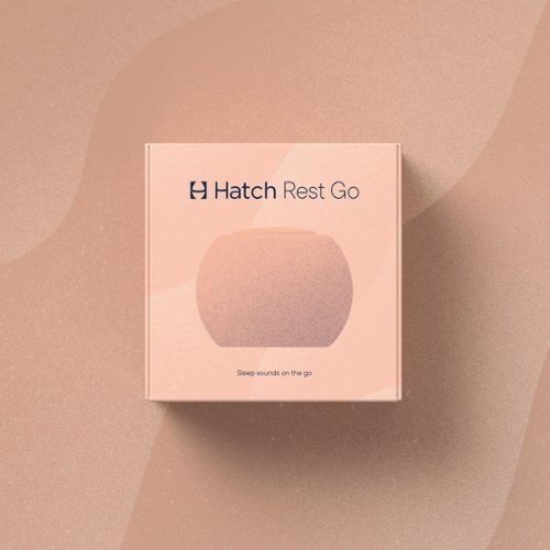 Hatch Rest Go Portable Sound Machine for Babies and Kids - Peach WORLDWIDE DELIVERY