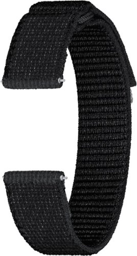 Samsung - Fabric Watch Band for Galaxy Watch6, Galaxy Watch6 Classic S/M - Black-Alt_View_Standard_13 