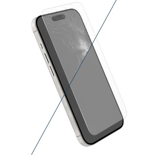 Insignia™ Anti-Reflective Glass Screen Protector for iPhone 15 Pro Max (2-Pack) - Clear BUY ONLINE