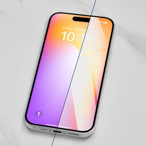 Insignia™ Anti-Reflective Glass Screen Protector for iPhone 15 Pro Max (2-Pack) - Clear BUY IN EUROPE
