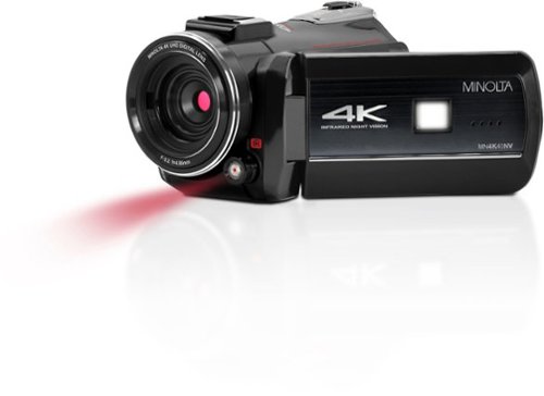 

Konica Minolta - MN4K40NV 4K Video 30-Megapixel Night Vision Camcorder - Black