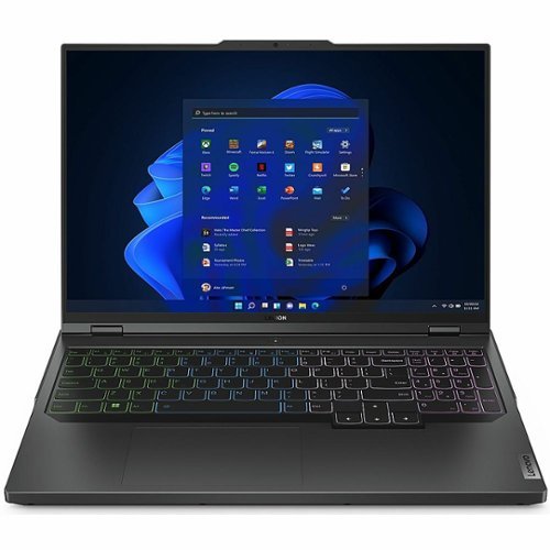Lenovo - Legion Pro 5 16ARX8 16" 165 Hz Gaming Laptop 2560 x 1600 (WQXGA) - AMD Ryzen 5 7645HX with 16GB Memory - Onyx Gray