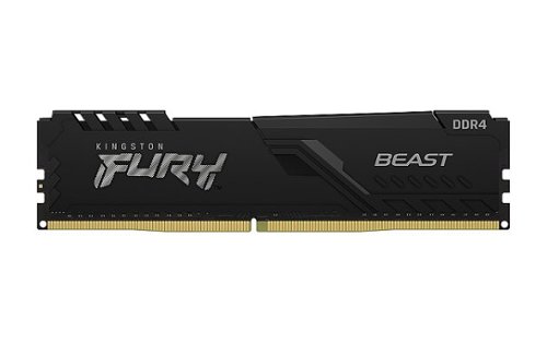 

Kingston - FURY Beast Black 16GB (2PK 8GB) 3600 MHz DDR4 CL17 DIMM Desktop Memory Kit