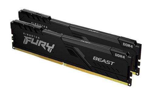 

Kingston - FURY Beast RGB 32GB (2PK 16GB) 3600 MHz DDR4 CL18 DIMM Desktop Memory Kit