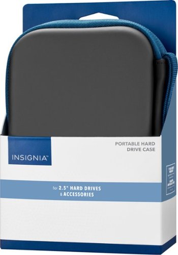 Insignia™ Portable Hard Drive Case - Black SHOP ONLINE