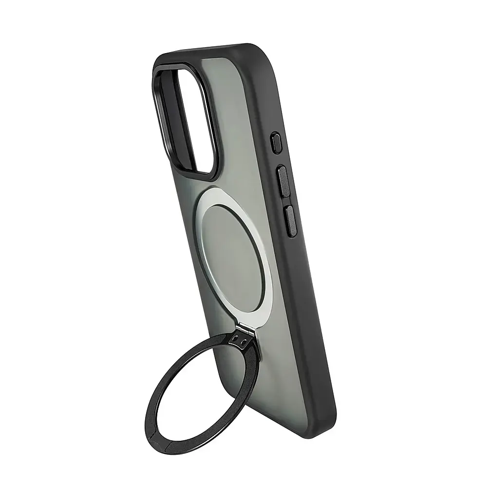 Insignia™ Hard Shell Case with MagSafe Kickstand for iPhone 15 Pro