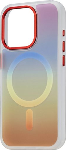 Insignia™ Hard-Shell Case with MagSafe for iPhone 15 Pro Max - Orange Gradient BUY IN EUROPE