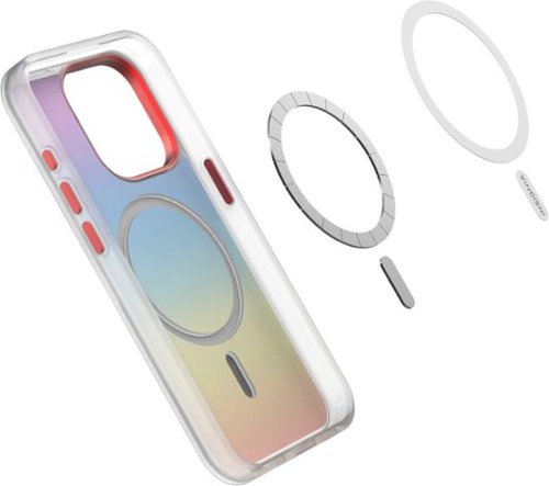 Insignia™ Hard-Shell Case with MagSafe for iPhone 15 Pro Max - Orange Gradient GLOBAL SHIPPING