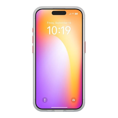 Insignia™ Hard-Shell Case with MagSafe for iPhone 15 Pro Max - Orange Gradient BUY IN UAE