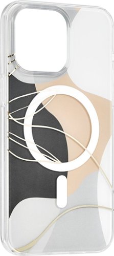 Insignia™ Hard-Shell Case with MagSafe for iPhone 15 Pro Max - Abstract Pattern BUY IN EUROPE