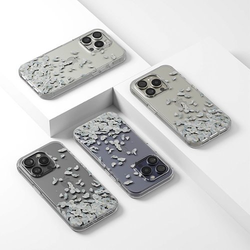 Insignia™ Hard-Shell Case for iPhone 15 Pro - Falling Flower WHERE TO BUY