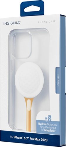 Insignia™ Hard-Shell Case with MagSafe for iPhone 15 Pro Max - Golf Pattern BUY IN AUSTRALIA