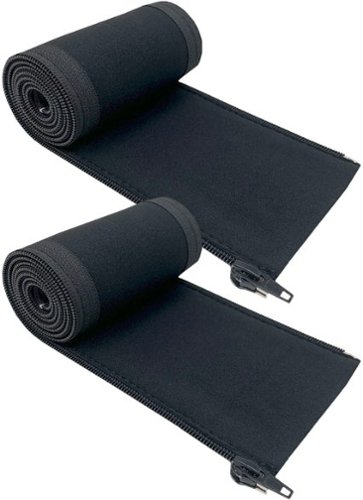 Wrap-It Storage Cable Sleeve - Black WORLDWIDE DELIVERY
