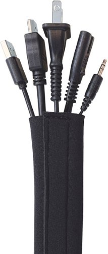 Wrap-It Storage Cable Sleeve - Black HOW TO BUY