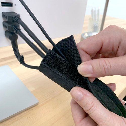 Wrap-It Storage Cable Sleeve - Black SHOP ONLINE