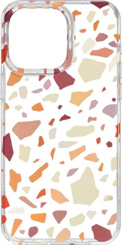 Insignia™ - Hard-Shell Case for iPhone 15 Pro Max - Mosaic
