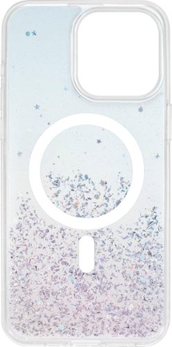 Insignia™ Hard-Shell Case with MagSafe for iPhone 15 Pro Max - Glitter Gradient WORLDWIDE DELIVERY