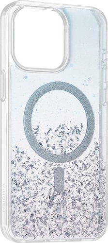 Insignia™ Hard-Shell Case with MagSafe for iPhone 15 Pro Max - Glitter Gradient BUY ONLINE