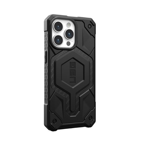 UAG Monarch Pro Series Case with Magsafe for Apple iPhone 15 Pro Max - Carbon Fiber WORLDWIDE DELIVERY