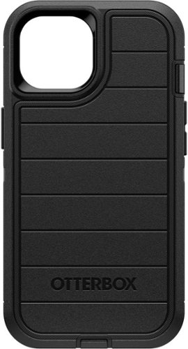 OtterBox - Defender Series Pro Hard Shell for Apple iPhone 15, Apple iPhone 14, and Apple iPhone 13 - Black