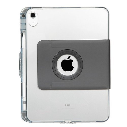  Targus - VersaVu Clear Case for 10.9&quot; iPad (10th Gen.) - Clear/ Black