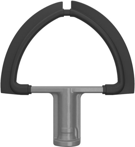 KitchenAid - Double Flex Edge Beater for Select Bowl-Lift Stand Mixers - Silver