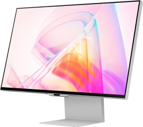Samsung - Monitor inteligente ViewFinity S9 5K IPS de 27 con pantalla mate, Thunderbolt 4 y cámara SlimFit. - Plata