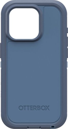OtterBox - Defender Series Pro XT Hard Shell for MagSafe for Apple iPhone 15 Pro - Baby Blue Jeans