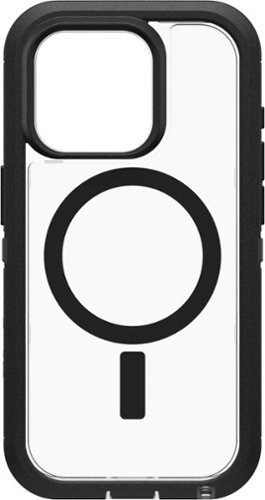 OtterBox - Defender Series Pro XT Hard Shell for MagSafe for Apple iPhone 15 Pro - Dark Side