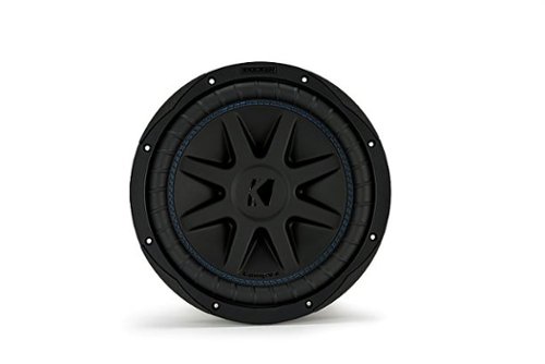 KICKER - CompVX 10" Dual-Voice-Coil 2-Ohm Subwoofer - Black