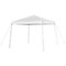 Alamont Home - Harris 8'x8' Weather Resistant Easy Pop Up Slanted Leg Canopy Tent with Carry Bag - White-Front_Standard 
