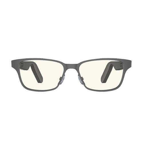 Lucyd Lyte Starseeker Square Wireless Connectivity Audio Blue Light Glasses - Black WORLDWIDE DELIVERY